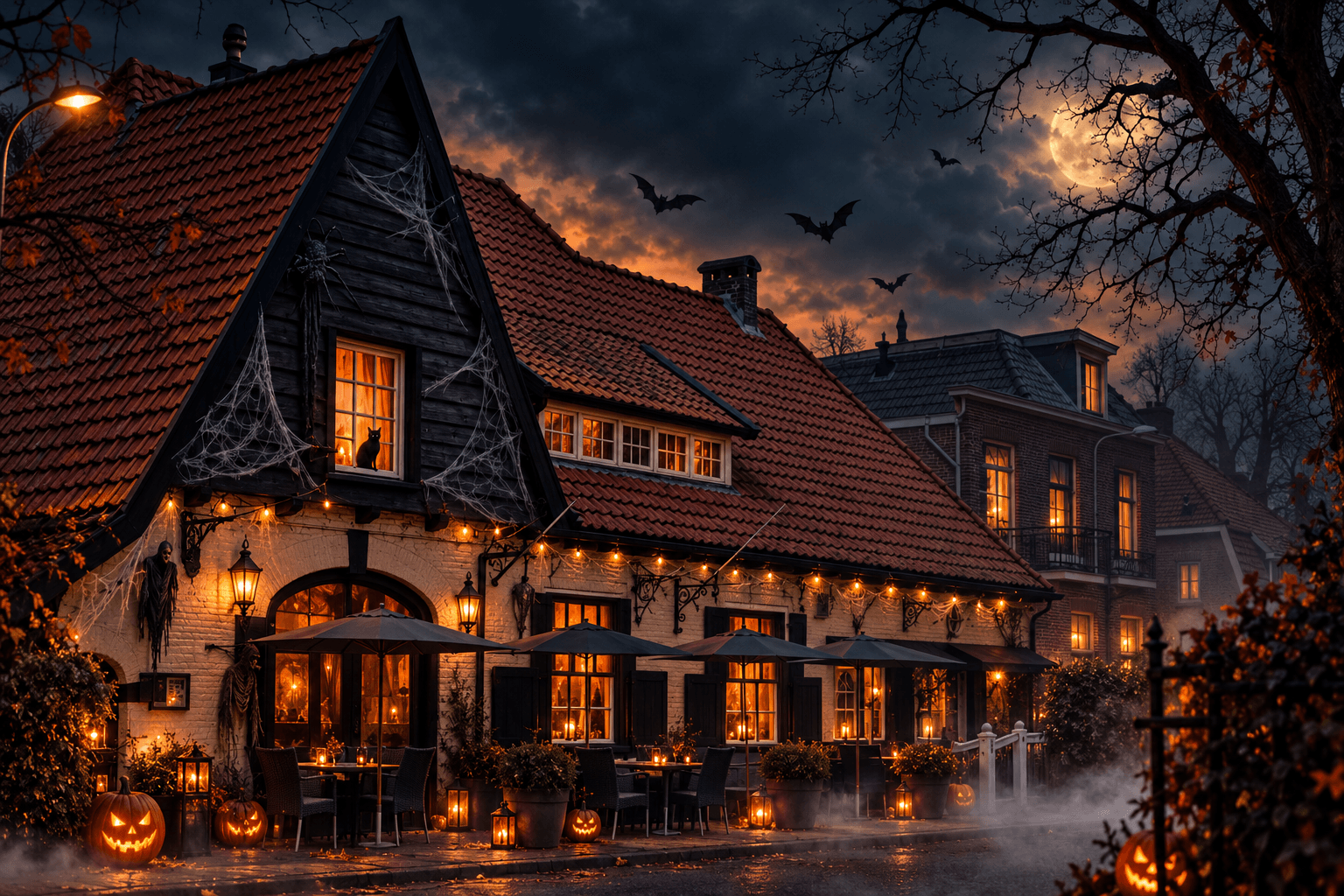 Halloween bij De Weijenborg in Delden